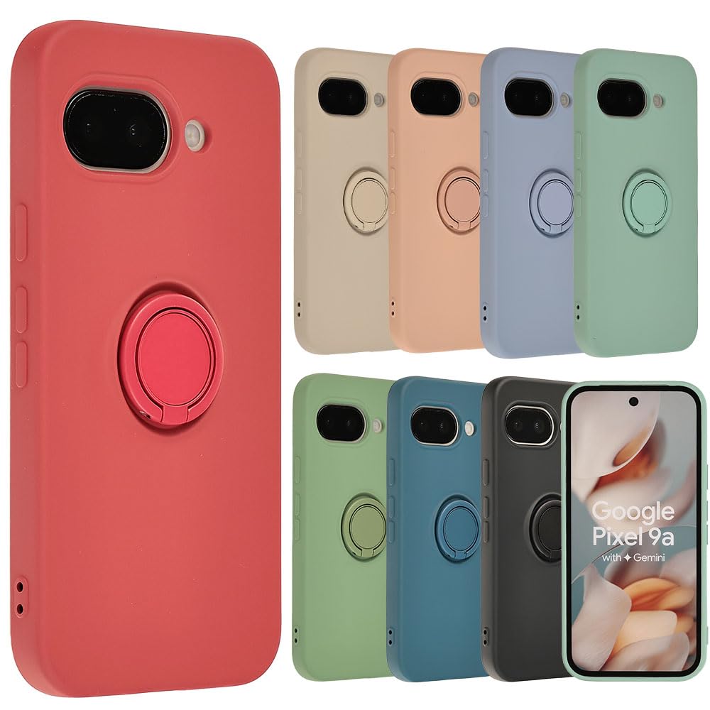 Google Pixel 9a 128GB 5G +純正ケース　未使用同様 Amazon.co.jp: Pixel 9a ケース シリコン リング Google Pixel9a